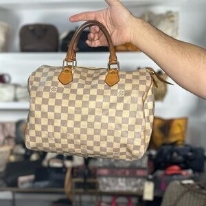 LV Damier Azur Speedy